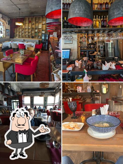 Посмотрите на внутренний интерьер "Барашков"