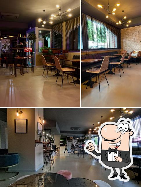 Интерьер "Palomita bar- Coctelería y picoteo"