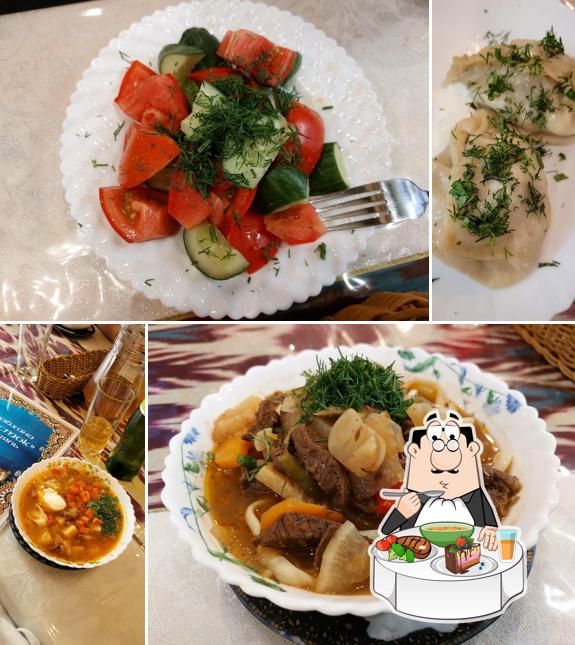 Китайский кисло-острый суп в "Чайхане Восток"