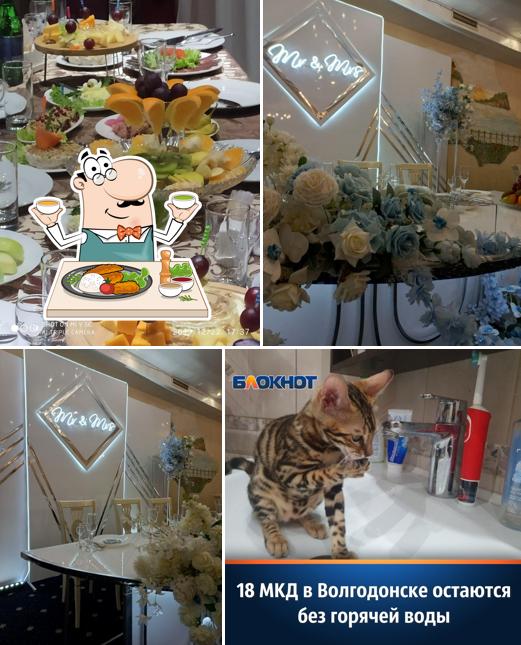 Фотография, на которой видны еда и напитки в Мюнхен