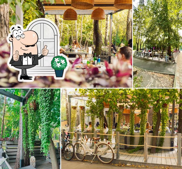 Посмотрите, как "Ботаника" выглядит снаружи