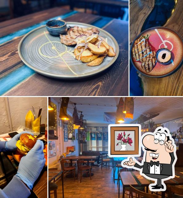 Посмотрите на внутренний интерьер "Грустный бар"