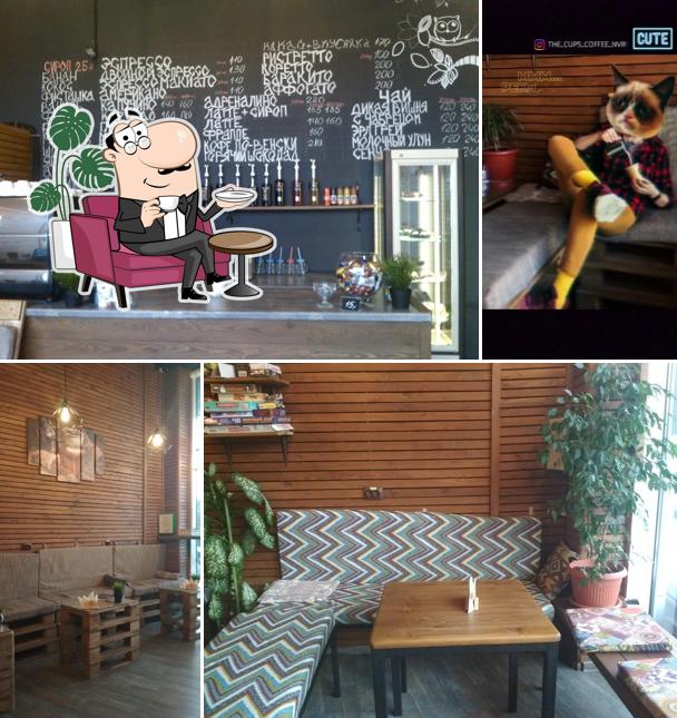 Интерьер "Кафе "The cupscoffee""