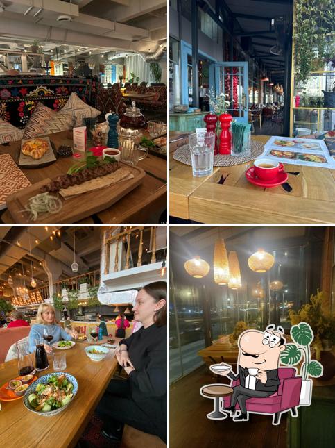 Интерьер "Чайханы Чабрец"