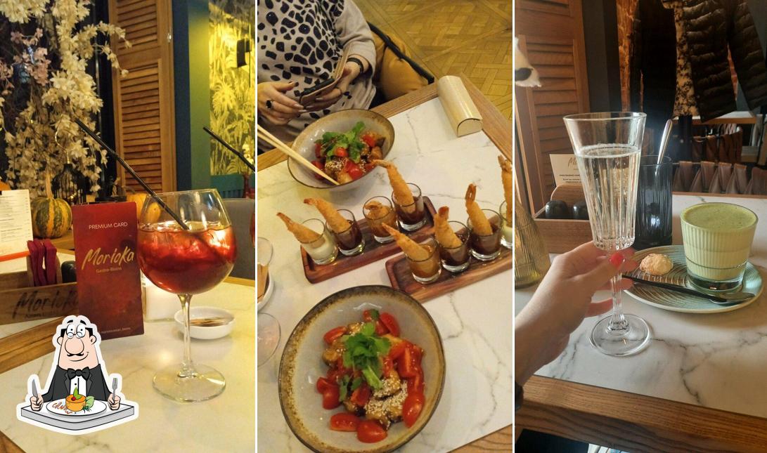 Блюда в "Мориока"