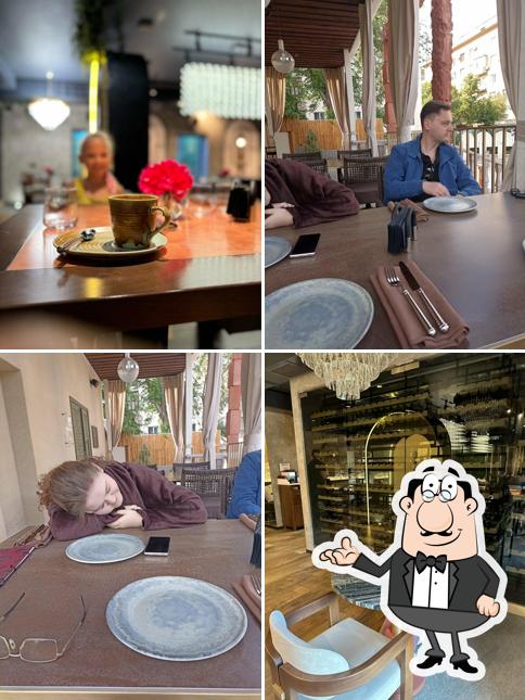 Посмотрите на внутренний интерьер "Cascade"