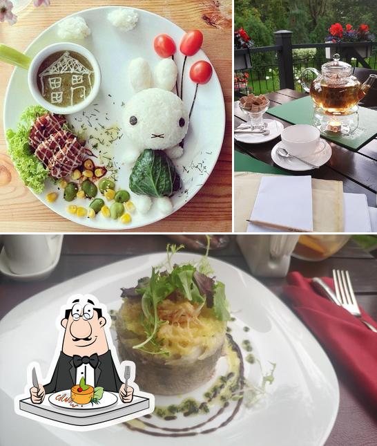 В Московский Дворик есть еда, пиво и многое другое