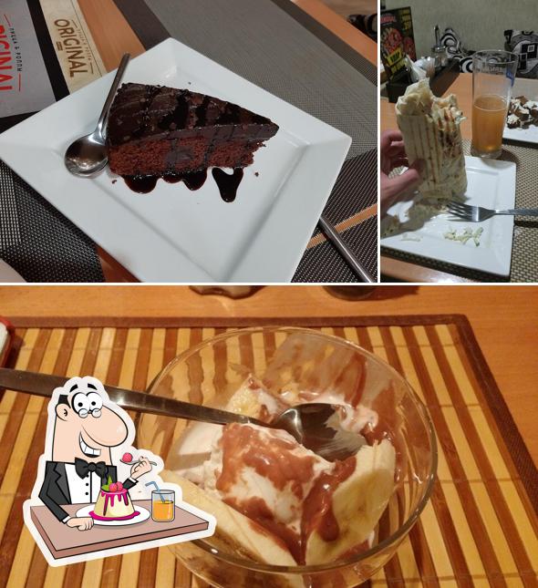 "Оригинал" представляет гостям большое количество сладких блюд