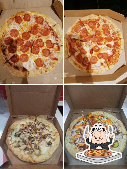 Закажите разные варианты пиццы