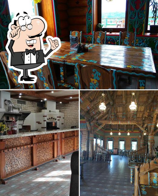 Посмотрите на внутренний интерьер "Чугунка"