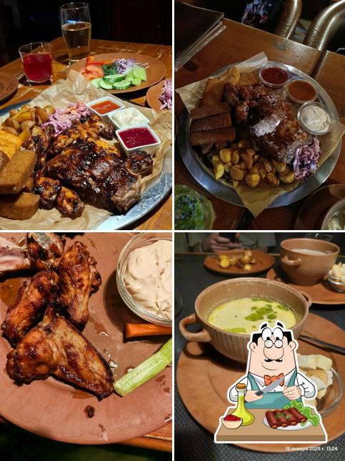 Свиные ребрышки в "Таверна Дядя Геральт"