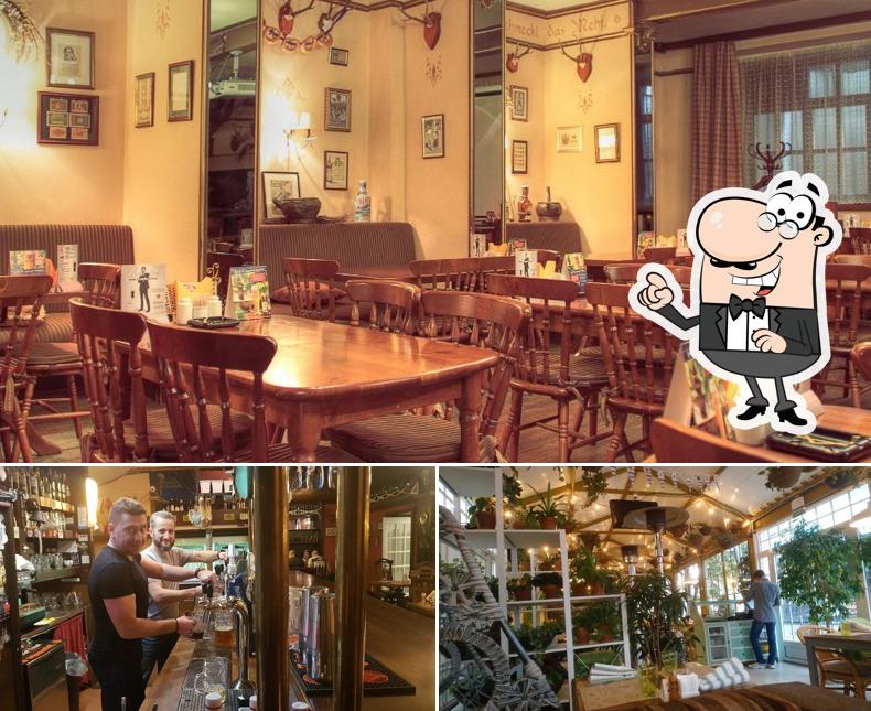 Посмотрите на внутренний интерьер "Агони BBQ Ratskeller"