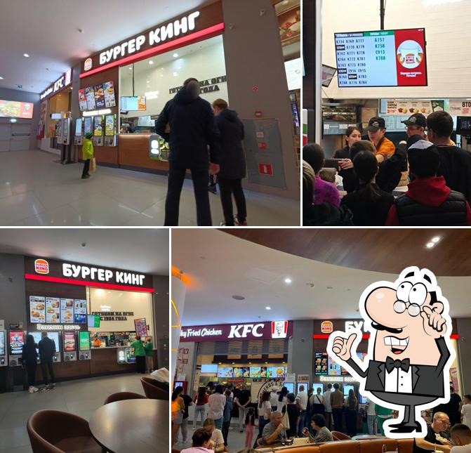 Интерьер "Бургер Кинг"