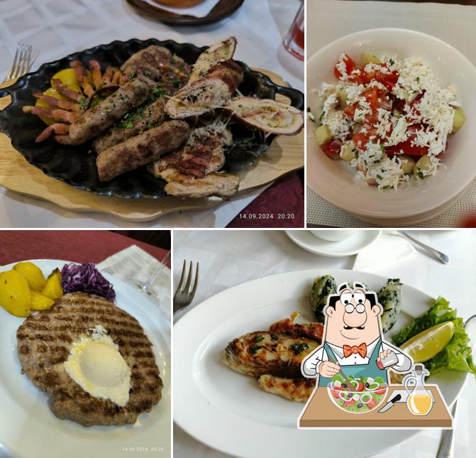 Греческий салат в "Београде"