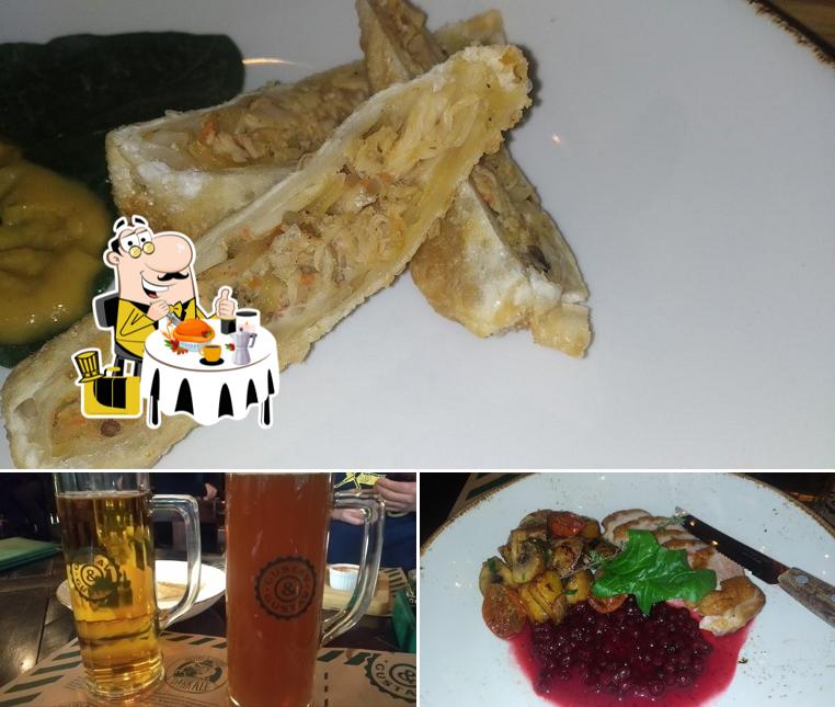 Еда в "Густаве и Густаве"