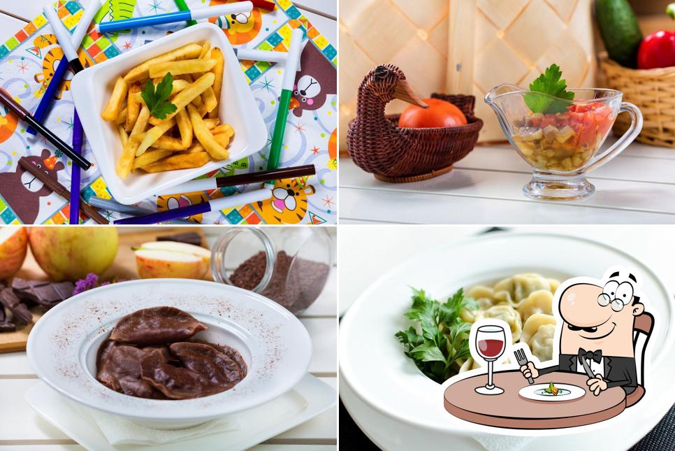 Горячий пельмень