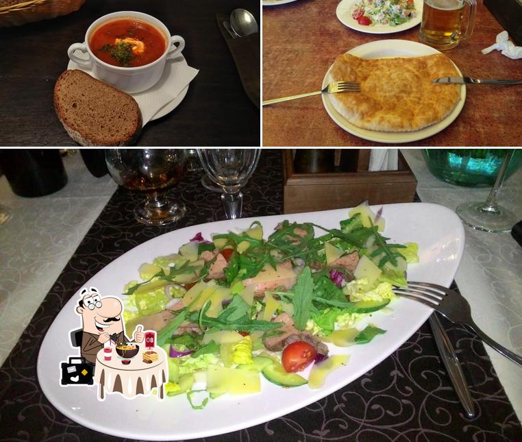 Блюда в "Дебюте"