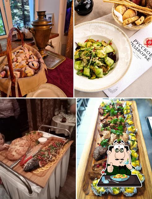 Блюда в "Русском Подворье"