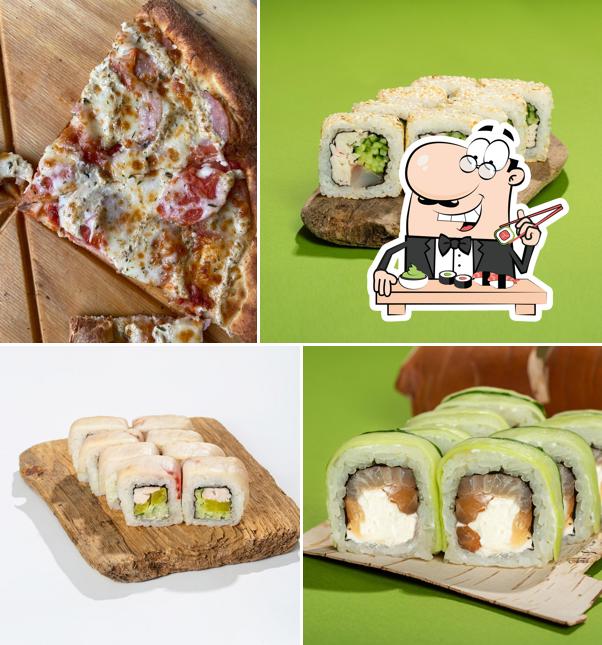 В "Автосуши" попробуйте суши и роллы