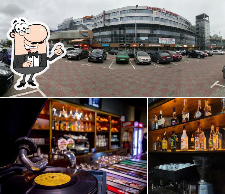 Внешнее оформление "Кафе Чаплин"