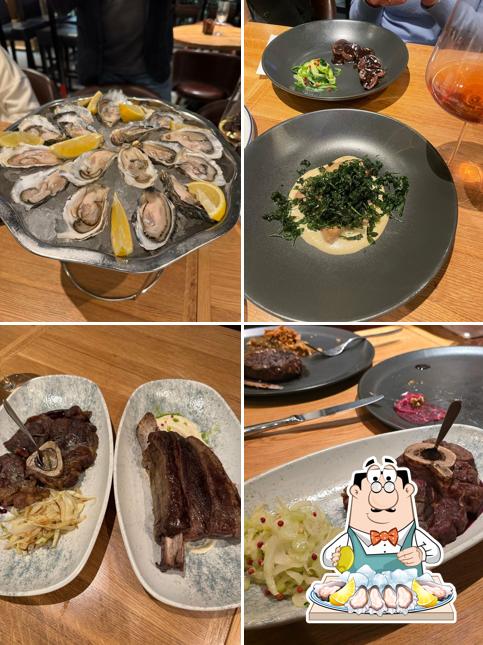 Устрицы в "Тот Ещё Гусь"