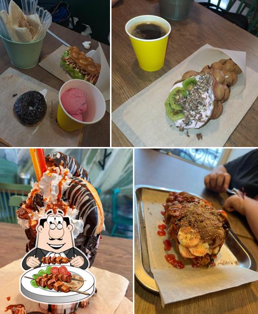 Еда в "Чуде Вафли"