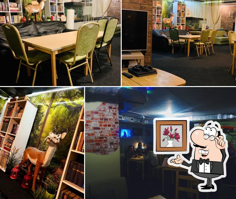 Посмотрите на внутренний интерьер "Антикафе «Лес»"