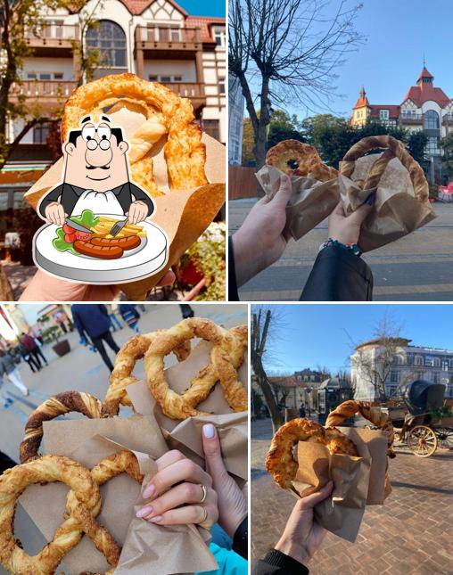 Кофе крендель