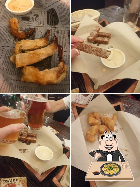 Гёдза в "Гастропаб Dwarf"