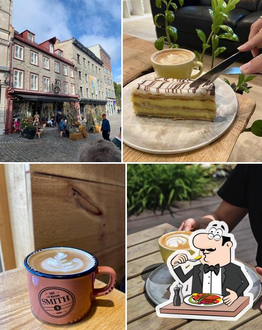 Блюда в "Café La Maison Smith Notre-Dame"