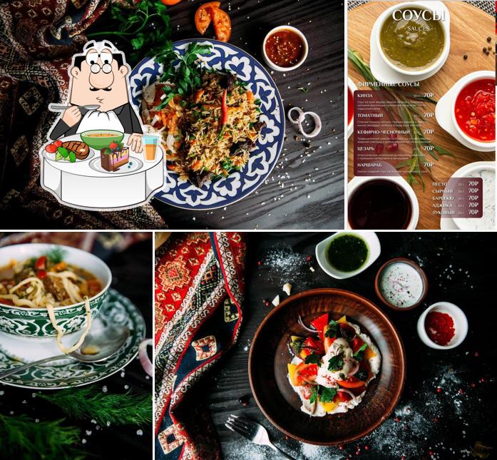 Китайский кисло-острый суп в "Kinza"