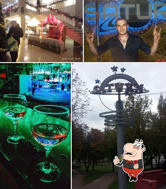 Приятно выпить бокал вина в "Сатурн Кафе"