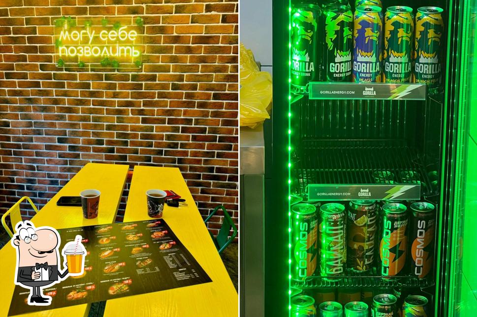 Насладитесь напитками из бара "Eat and Go"