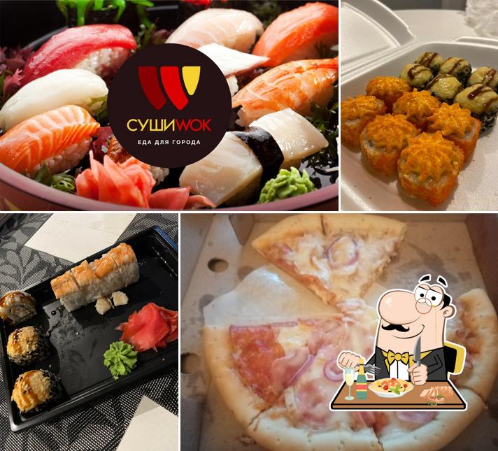 Еда в "Суши Wok"