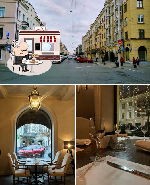 Фасад - важная особенность "Cafe de Paris"