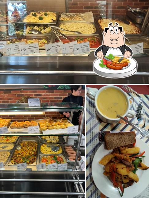 Еда в "Столовой Тарелке"