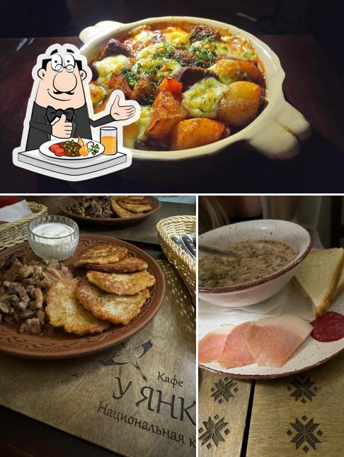 Еда в "У Янки"