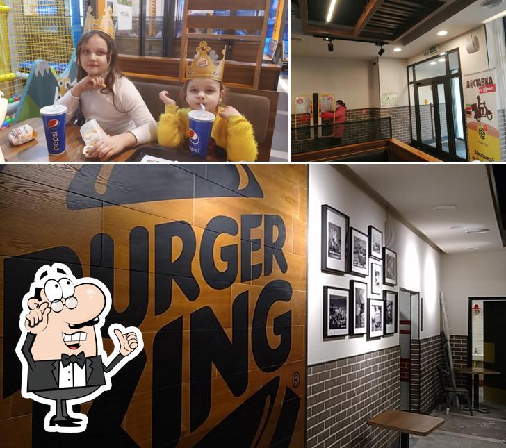 Интерьер "Бургер Кинг"