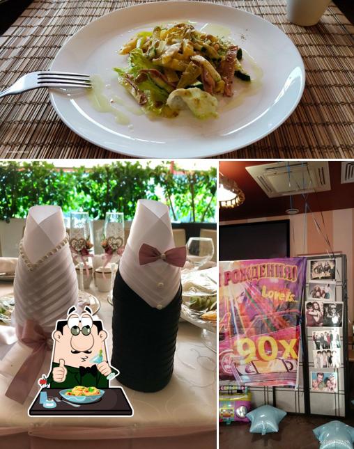 Еда в "Кафе "Шоколад""