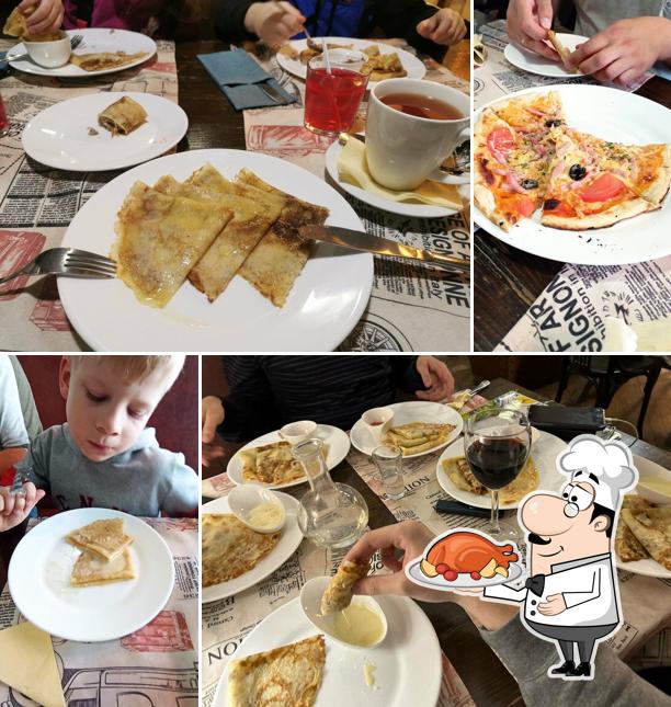 Утка по-пекински в "Русских Блинах"