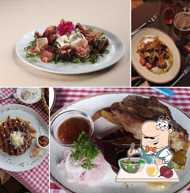 Свекольный салат в "Балкане Гриль"