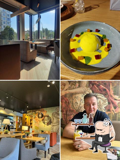 Интерьер "Перчини Grill&Wine"