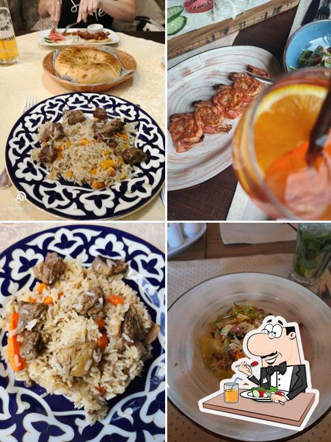 Еда в "Шафране"