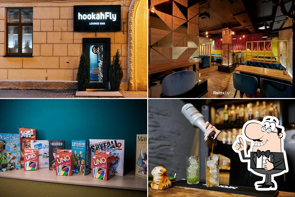 Это изображение паба и бара "Hookahfly"