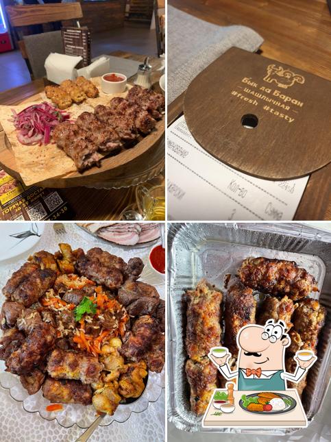 Еда в "Быке да баран"