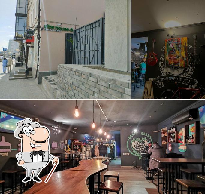 Посмотрите на этот снимок, где видны внешнее оформление и внутреннее оформление в Крафт