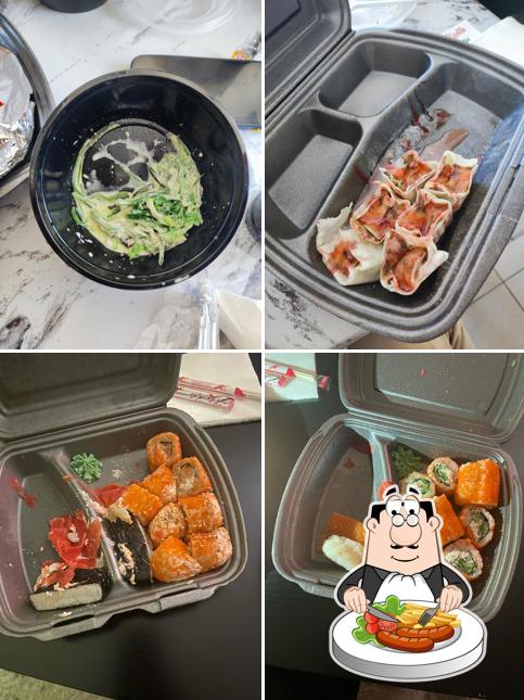 Еда в "Rolling Rolls"