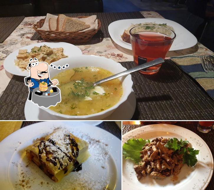 Блюда в "Господах Офицеры"