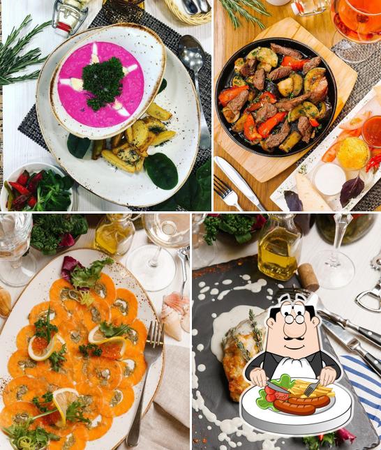 Блюда в "Имбирь"