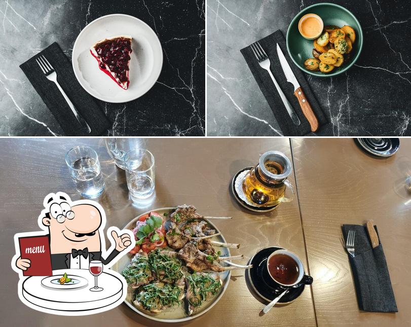 Еда в "Стим Lounge"